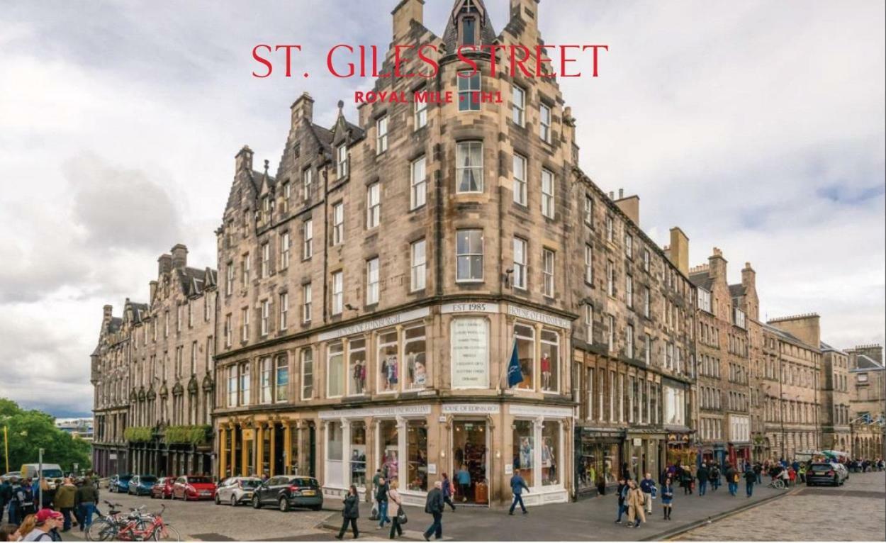 Royal Mile St Giles St Apartment Edinburgh Bagian luar foto